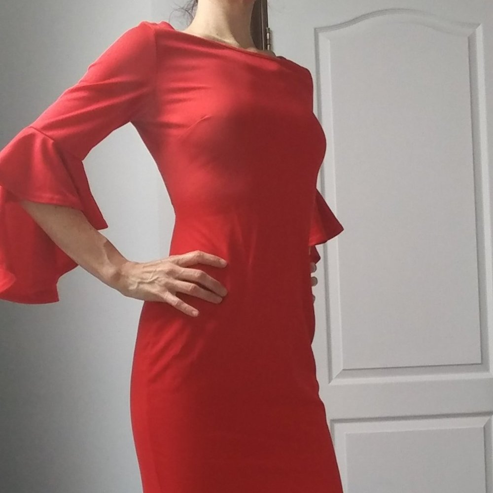Fashion Red dress, S, new with tags